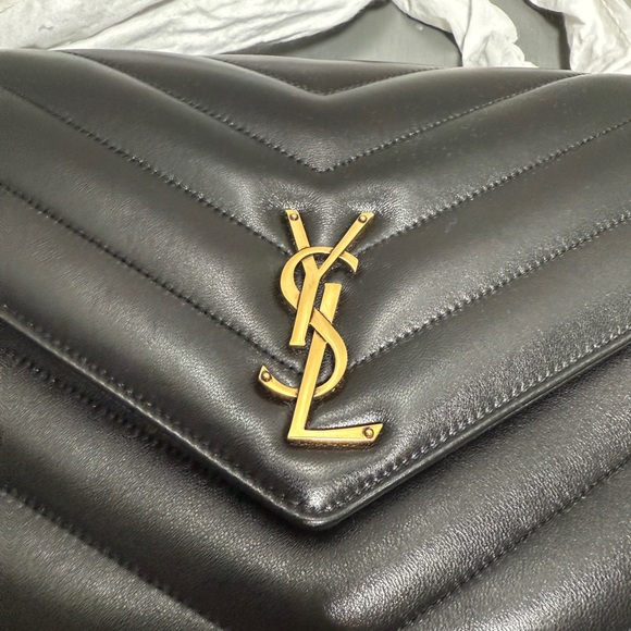 Yves Saint Laurent Black Quilted Leather Shoulder Bag - Picture 5 of 10